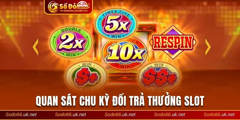 Quan sát chu kỳ thưởng là cách chơi slot tại Sodo66 hiệu quả
