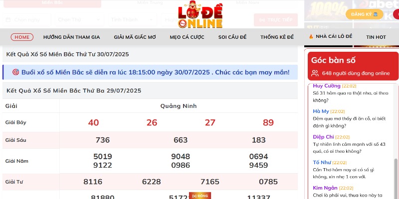 Tìm hiểu website Lode247.com